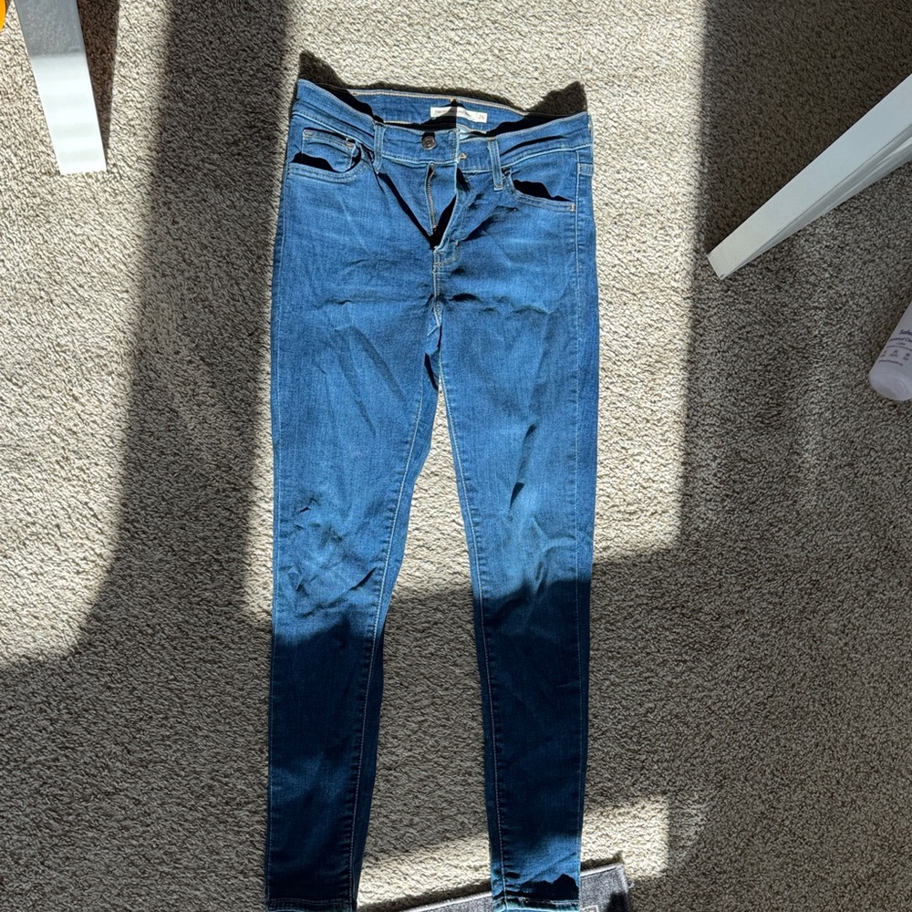 Levi's Women's Skinny Jeans in Deep Blue